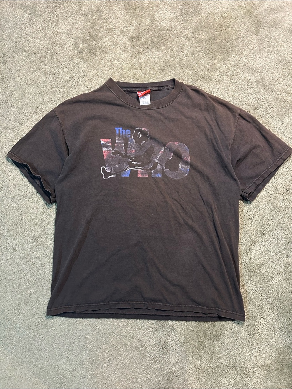 Vintage 2006 THE WHO USA Tour Dates T Shirt Size XL Band Y2K
